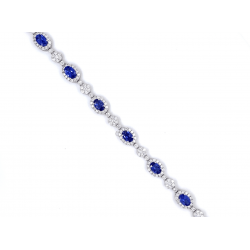 TANZANITE DIAMOND BRACELET TANZANITE DIAMOND BRACELET