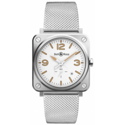 Bell and Ross  BRS-WHERI-ST/SST Steel Heritage W