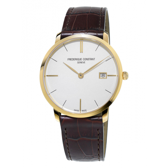 Frederique Constant Slimline Silver Dial Watch