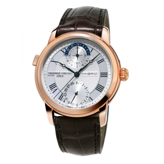 Frederique Constant Hybrid Manufacture Automatic Silver Dial Smart Watch