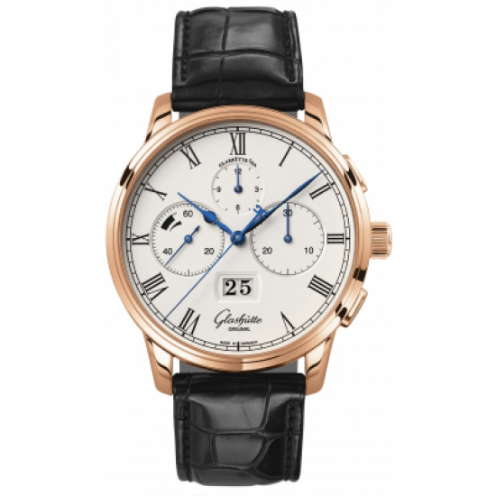 Glashutte Original Senator Chronograph Panorama Date Watch