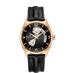 Hamilton Jazzmaster Open Heart Black Dial Automatic Watch Hamilton Jazzmaster Open Heart Black Dial Automatic Watch