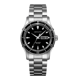 Hamilton Seaview Black Dial Stainless Steel Watch Hamilton Seaview Black Dial Stainless Steel Watch