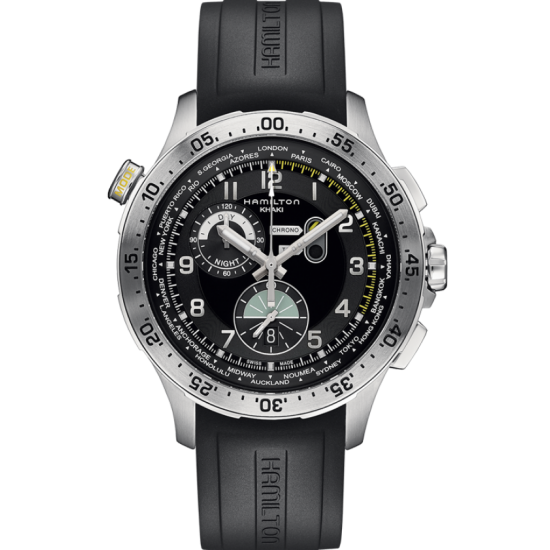 Hamilton Worldtimer Chronograph Watch