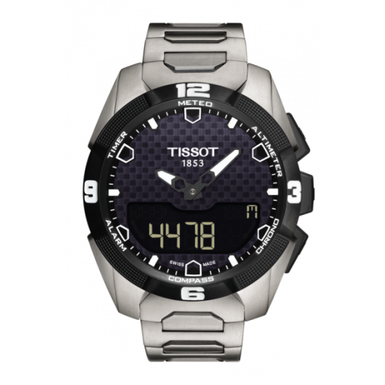 Tissot T-Touch Expert Solar Black Dial Watch