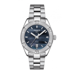 Tissot PR 100 Sport Chic Black Mother of Pearl Dial Watch