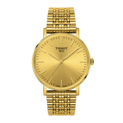 Tissot T-Classic Everytime Gold Dial Watch
