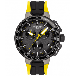 Tissot T-Bike Chronograph Black Dial Watch 