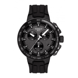 Tissot T-Race Cycling Chronograph Black Dial Watch