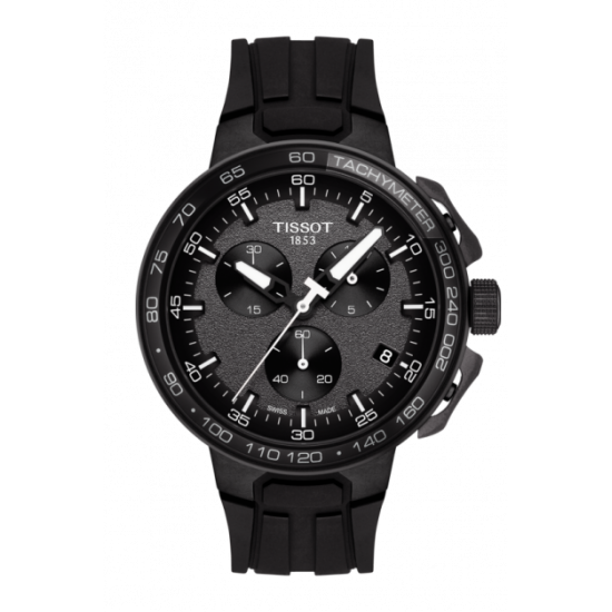 Tissot T-Race Cycling Chronograph Black Dial Watch
