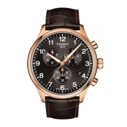 Tissot Chrono Classic XL Chronograph Black Dial Watch